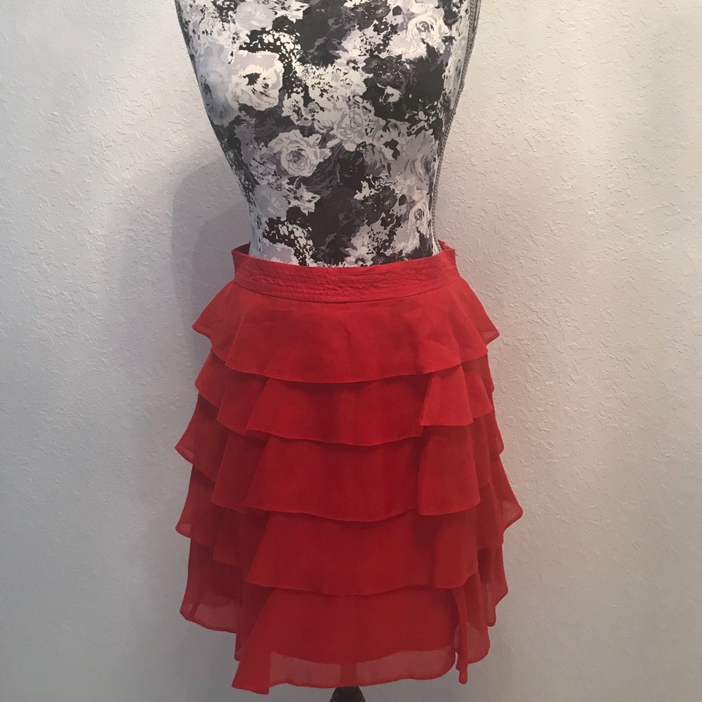 Vintage Zara Red Skirt